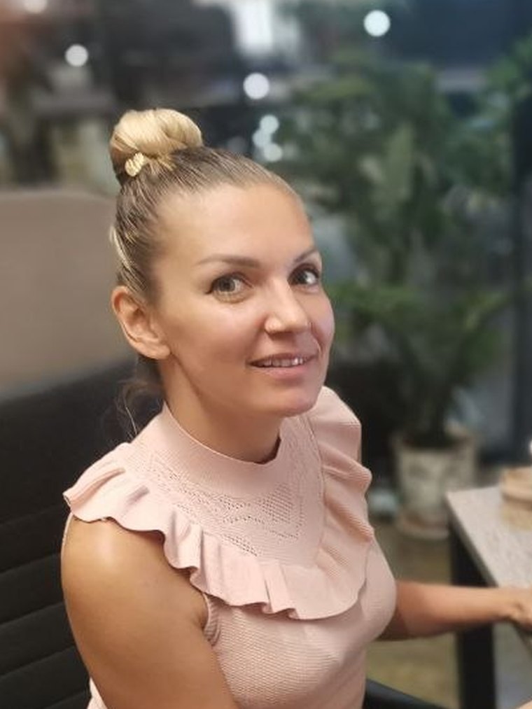 Обычное селфи, присланное клиентом
